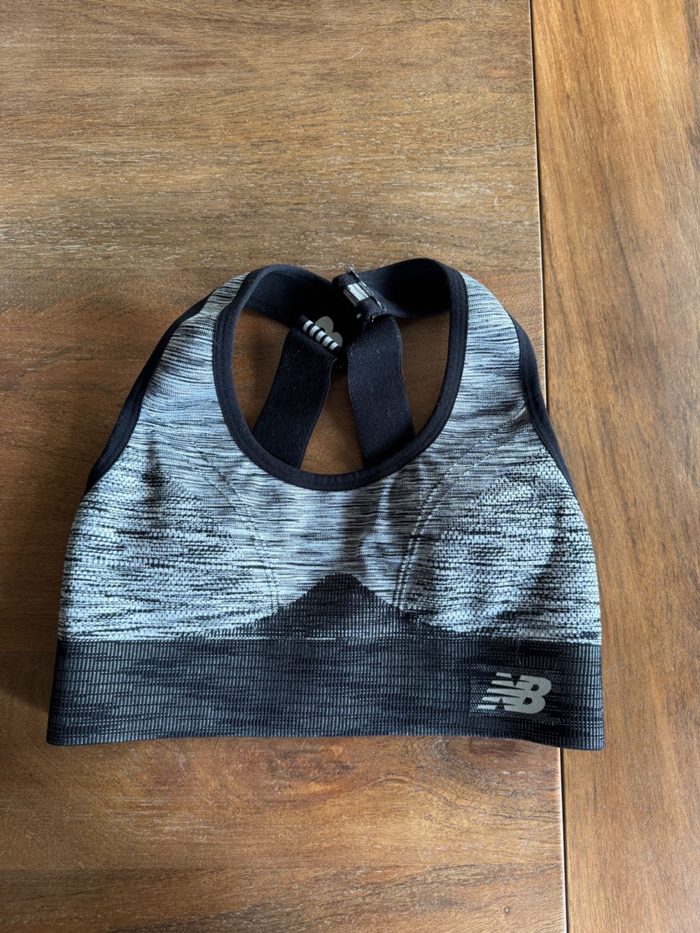 New Balance Gray and Black Men's Sling Belt Bag